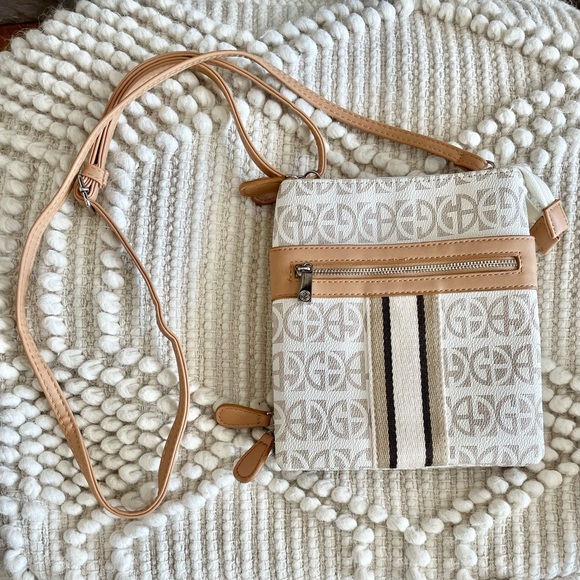 GIANI BERNINI Logo Cross Body Purse NWOT - Picture 7 of 8